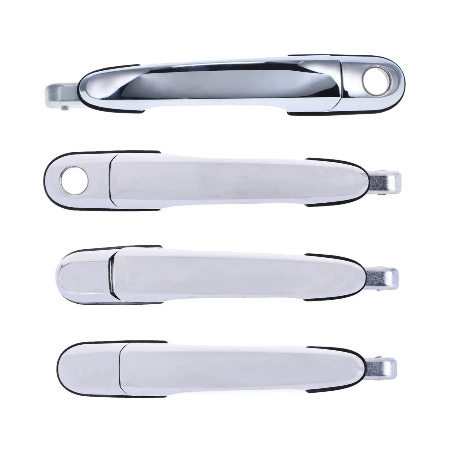 Set of 4 Chrome Outer Door Handles for Hyundai Tucson (2004–2010)