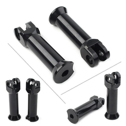 Foot Rest Pegs for Harley Softail Slim Fat Bob Low Rider (2018-2020) Black