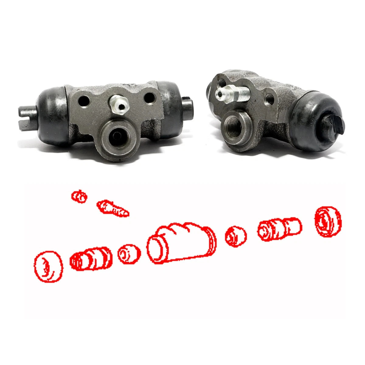 Rear Wheel Brake Cylinder for Mitsubishi Mirage Libero (1992–2000)