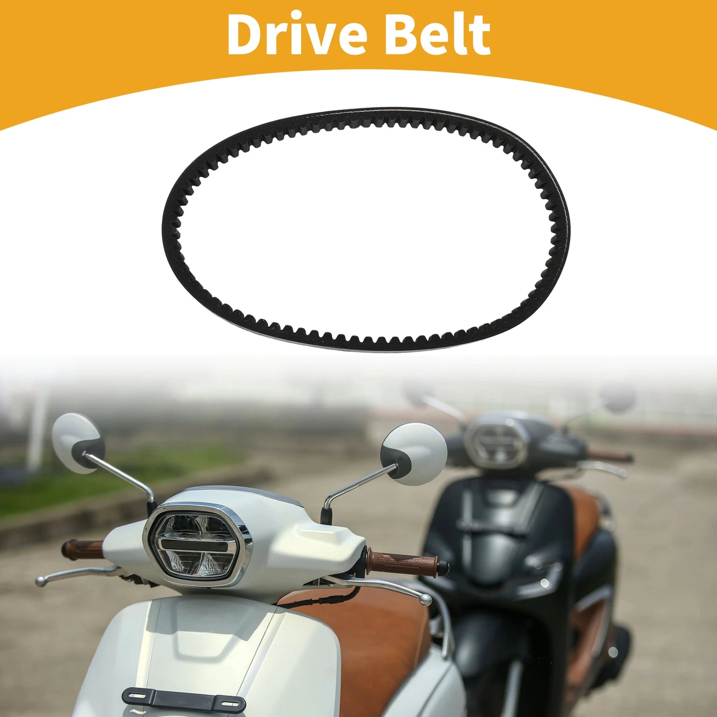 Drive Belt V-Belt No.5MLE76410000/5ML176410000 for Yamaha XC125 (2003–2008)