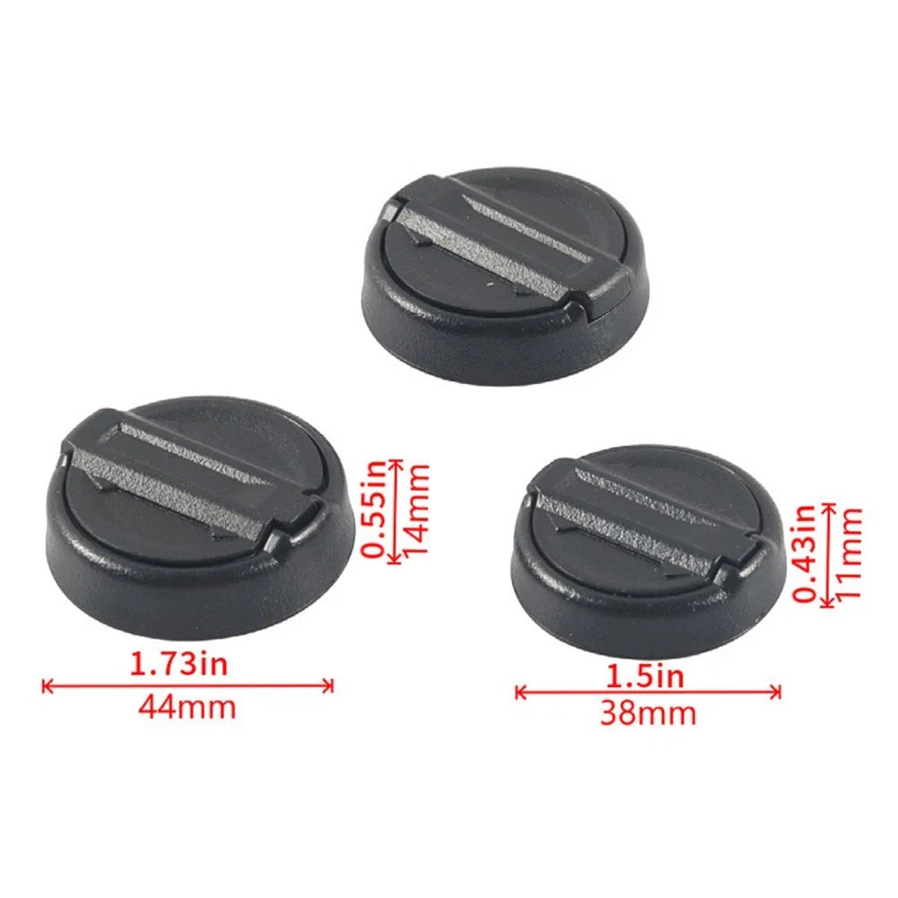 Abrasion Proof Silicone Backed Magnetic Keyhole Covers for Jeeps (2018–2024)