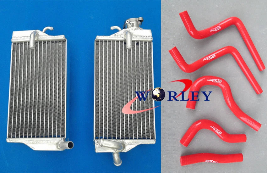 Aluminum Radiator and Hose for Honda CR125R (2004)