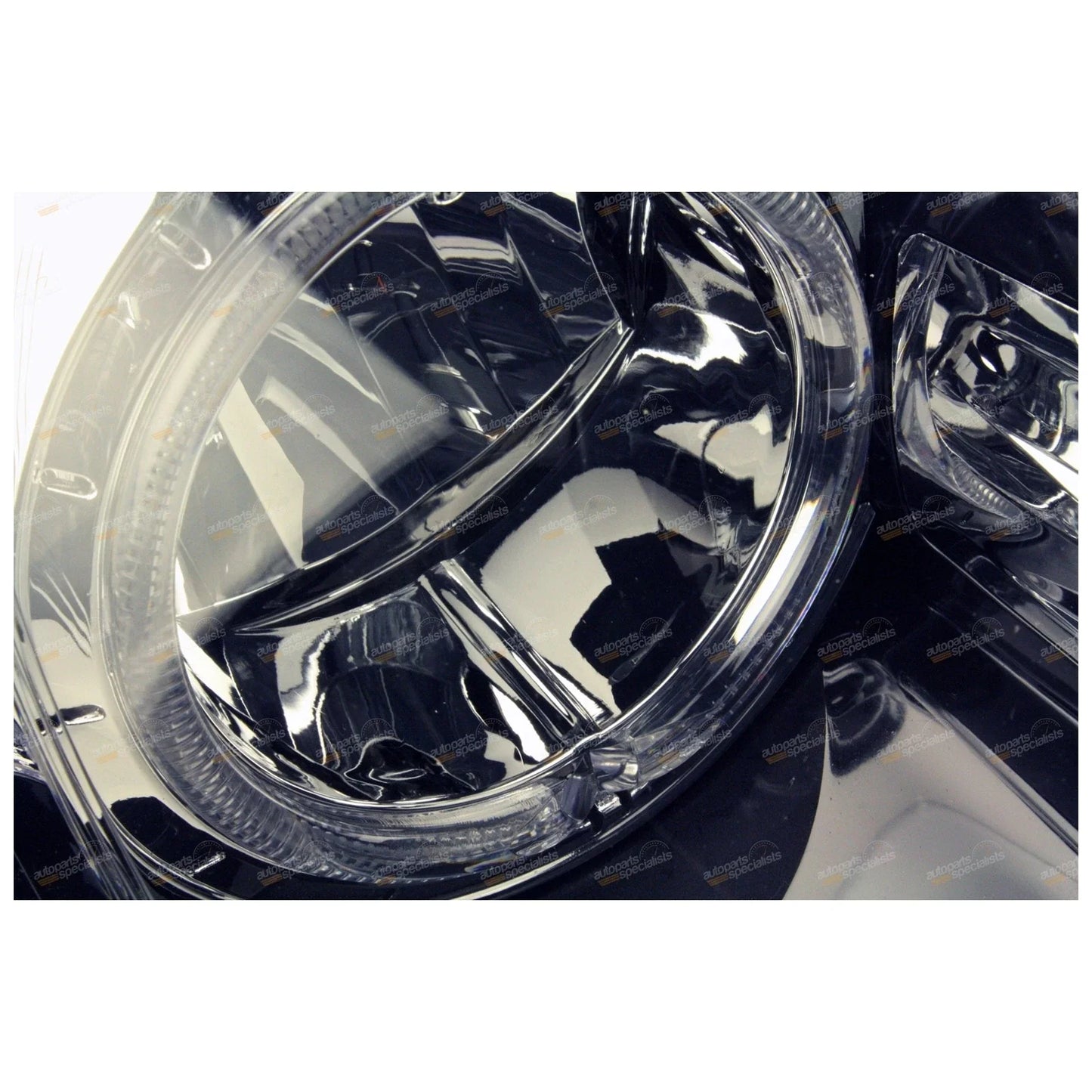 RH Black Angel-Eyes HeadLight for Ford FG Falcon XR6 XR8