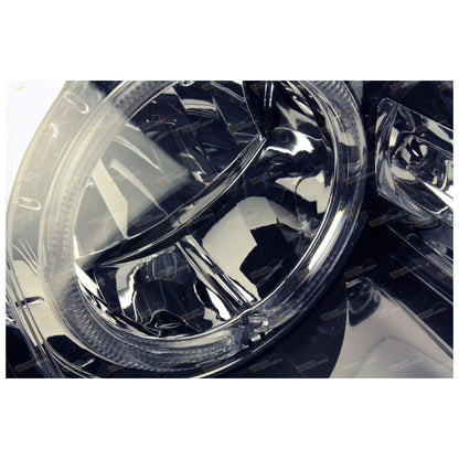 RH Black Angel-Eyes HeadLight for Ford FG Falcon XR6 XR8