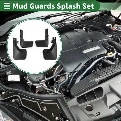 Mud Flaps Splash Guards Front & Rear for Lexus RX300/RX450 (2015-2017)