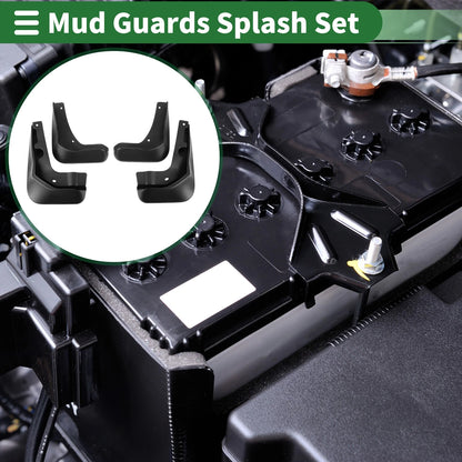 Mud Flaps Splash Guards for Ford Focus (2012–2018) W/ Mount Accessories