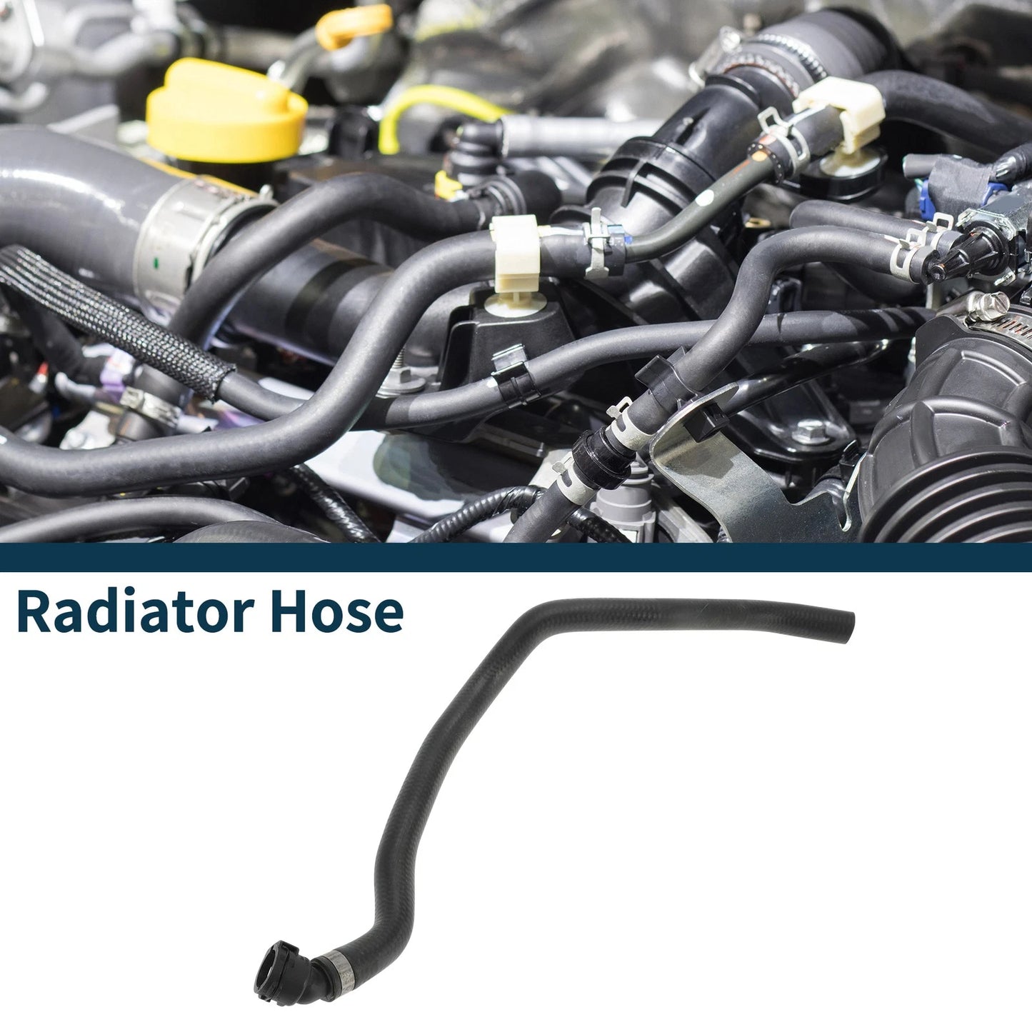 Radiator Hose No. 64218377699 for BMW 745i (2002–2005)