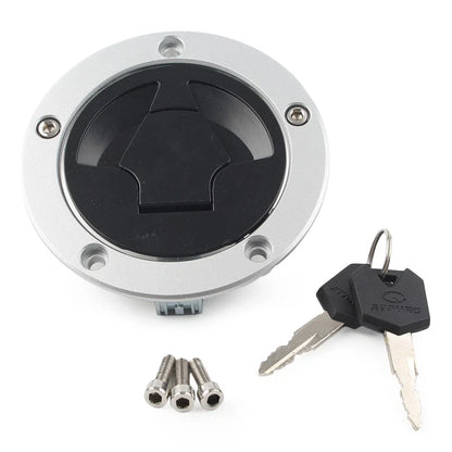 Fuel Gas Tank Cap Cover Lock Keys for Kawasaki Ninja ZX6R (2007-2008)