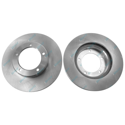 2 Front Disc Brake Rotors for Toyota Landcruiser VDJ76 VDJ78 VDJ79 2007-2019