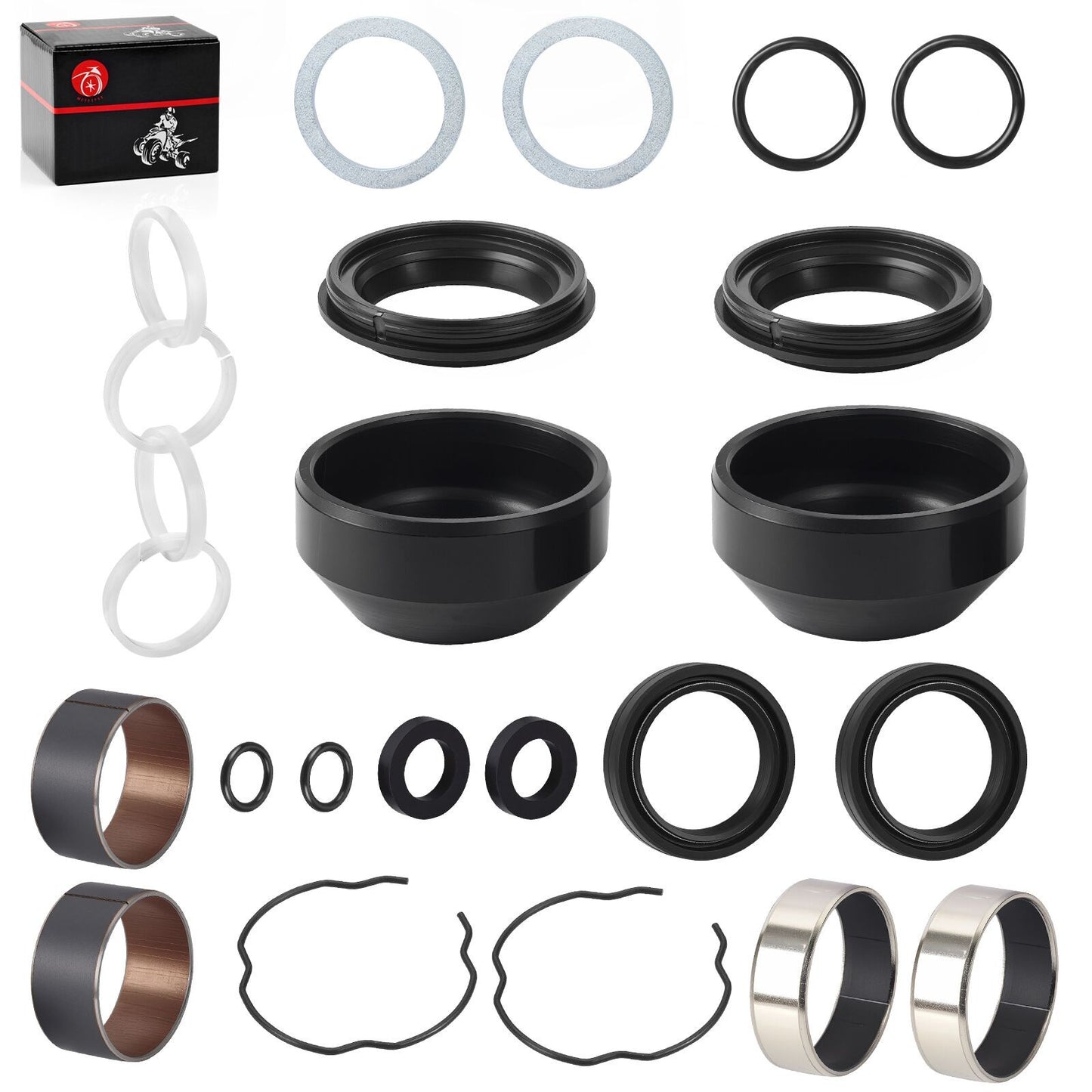 Front Fork Leg Rebuild Kit for Harley FXDWG FXS FLS FLTRX FLHX