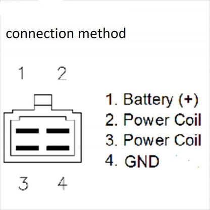Rectifier for Honda Big Red ATC200E ATC200ES (1982–1984)
