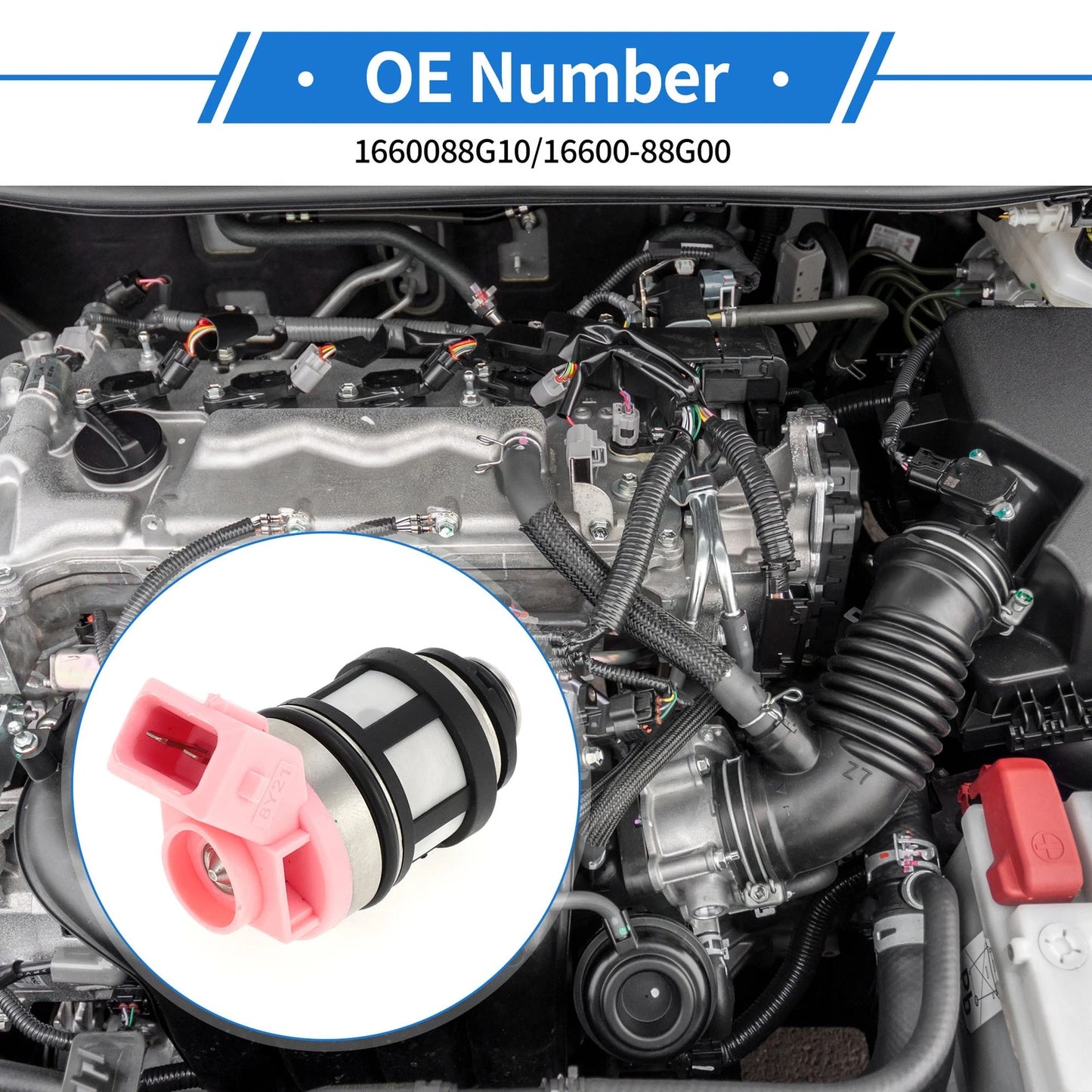 Fuel Injector No. 1660088G10 for Nissan Pathfinder (1990–1995)