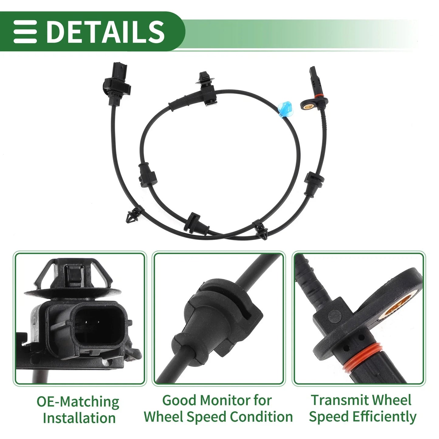 ABS Wheel Speed Sensor for Honda Odyssey (USA Built) 57475TK8A01