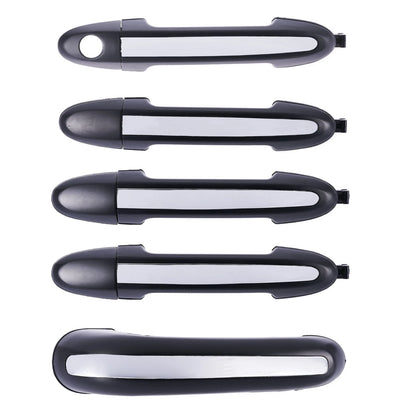 Set of 5 Outer Door Handles for Hyundai Santa Fe (2006–2012)