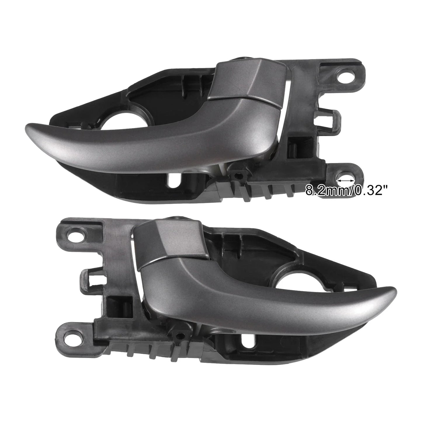 2 x Left Right Interior Door Handles for Hyundai Elantra (2011-2016)