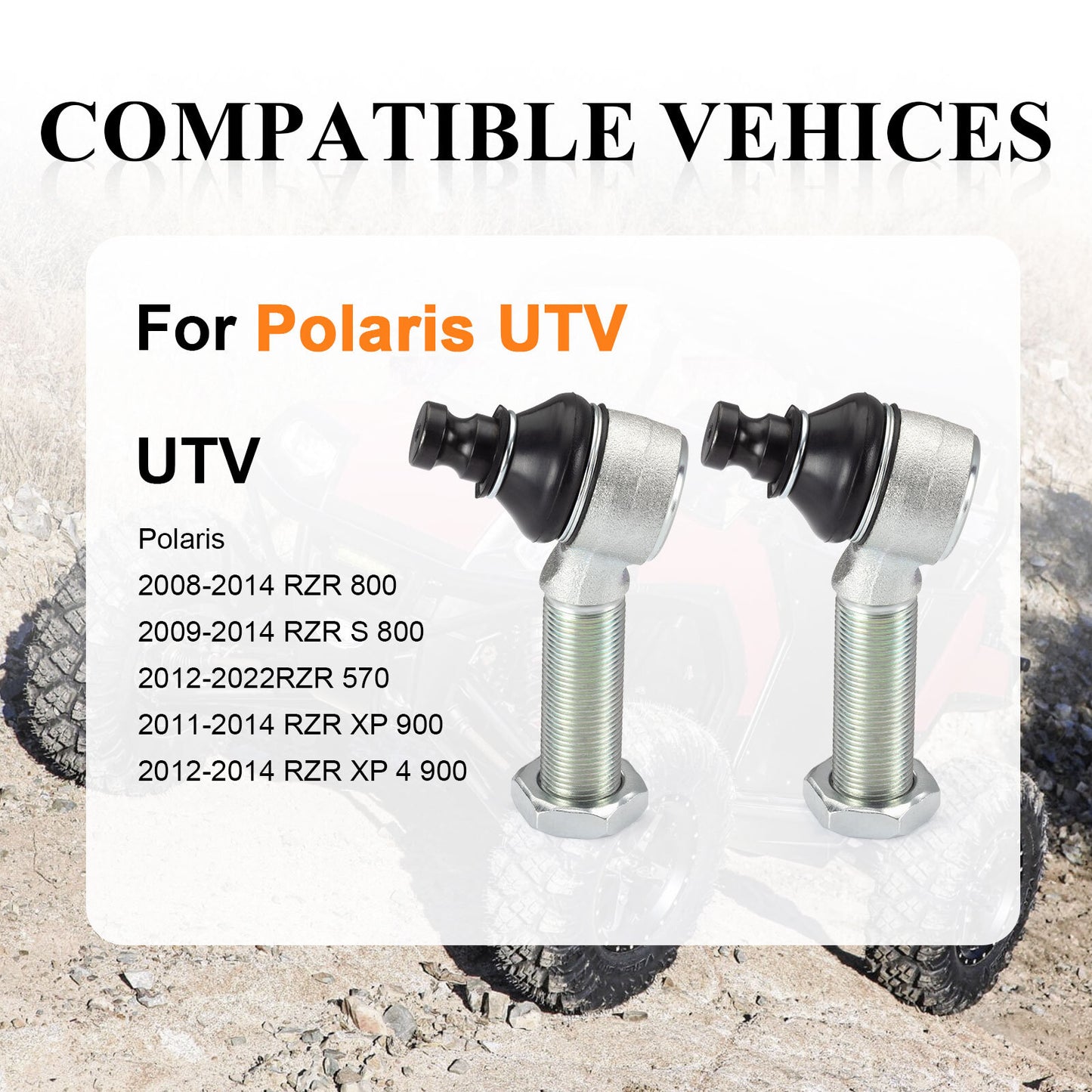 Ball Joints for Polaris RZR 800 (2008–2014)