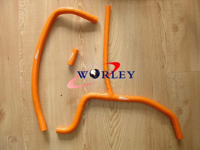 Silicone Radiator Hose for Can-Am DS450 (2008) - Red