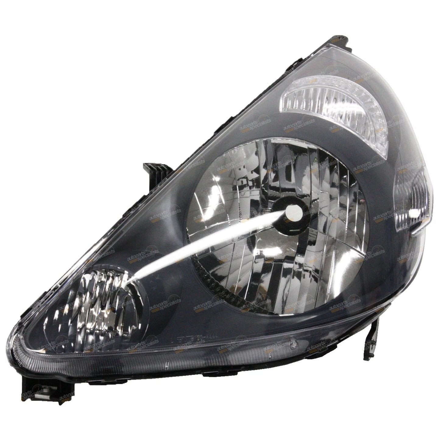 LH Black Headlight for Honda Jazz GD Series (2002–2004)
