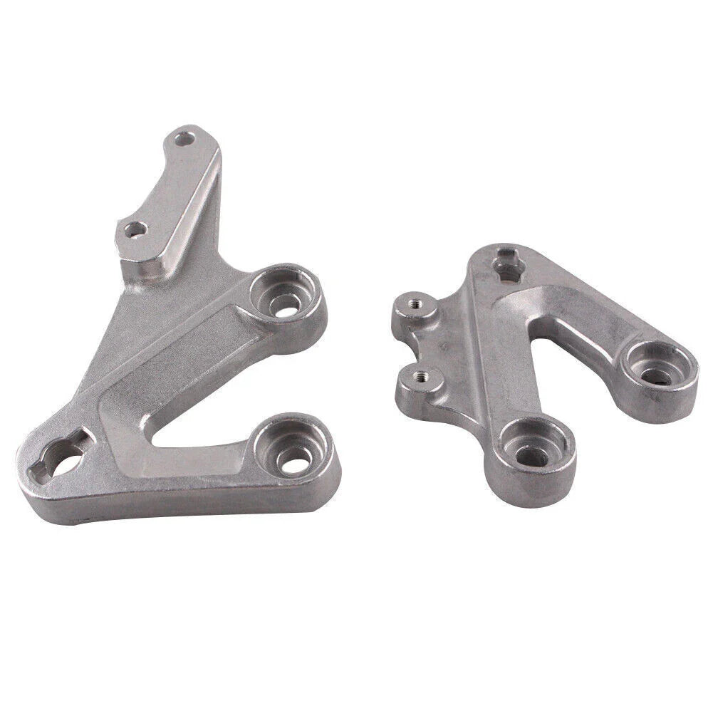 CNC Driver Front Footpeg Rest Pedal Brackets for Suzuki GSXR1000 (2003-2004)