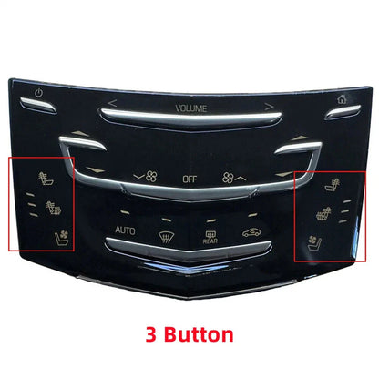 3 Button Seat Light Type Air Conditioning Panel for Cadillac