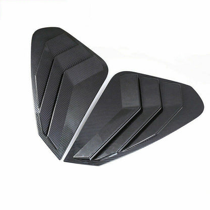 Carbon Fiber Look Side Vent Scoop Louver Trim For Toyota RAV4 (2019–2023)