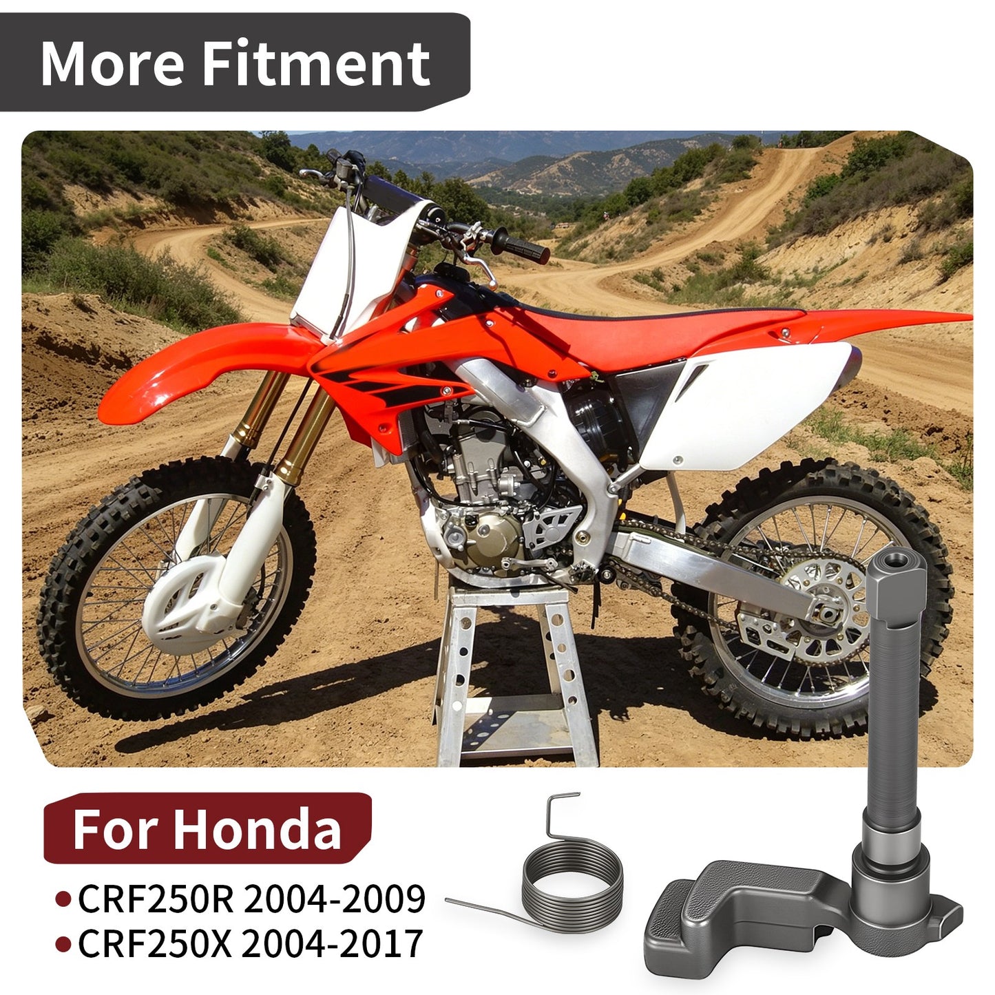 Decompression Weight with Spring for Honda CRF250R CRF250X (2004–2017)