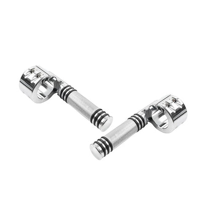 1-1/4" Engine Crash Bar Footpeg Clamp for Harley Motorcycle