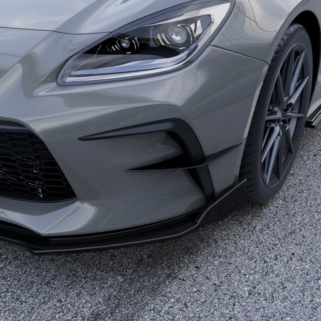 Pair Front Bumper Side Vent Trim Canards Splitter for Toyota GR86 (2022–2025)