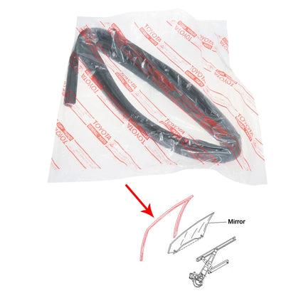 Rear RH Glass Run Channel for Toyota Hilux Pickup (RN85–RN106)