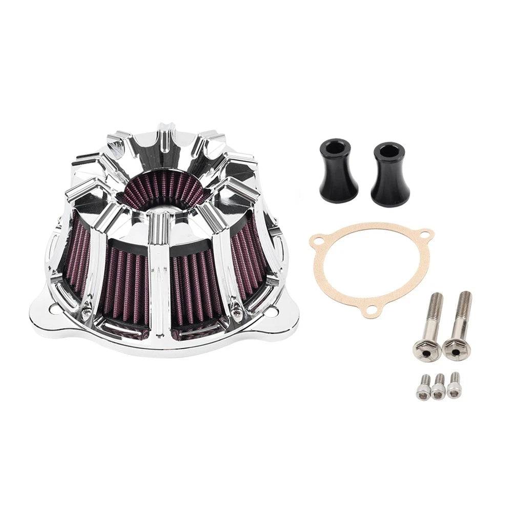 Spike Air Cleaner Intake Filter for Harley Sportster XL XLH 883 1200 (2004–2023)