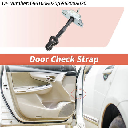 Set of 2 Door Check Straps for Toyota RAV4 (2006–2015) 686100R020
