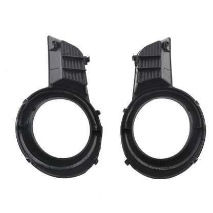 Pair Front Fog Light Covers for Toyota Highlander (2008–2010)