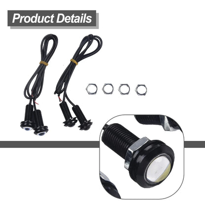 2 x White LED Front/Rear Side Marker Lights Attachment for Ford SVT Raptor