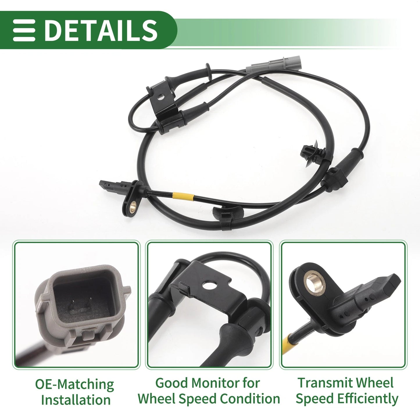 ABS Wheel Speed Sensor No. 58930AA000 for Hyundai Elantra (2021–2023)