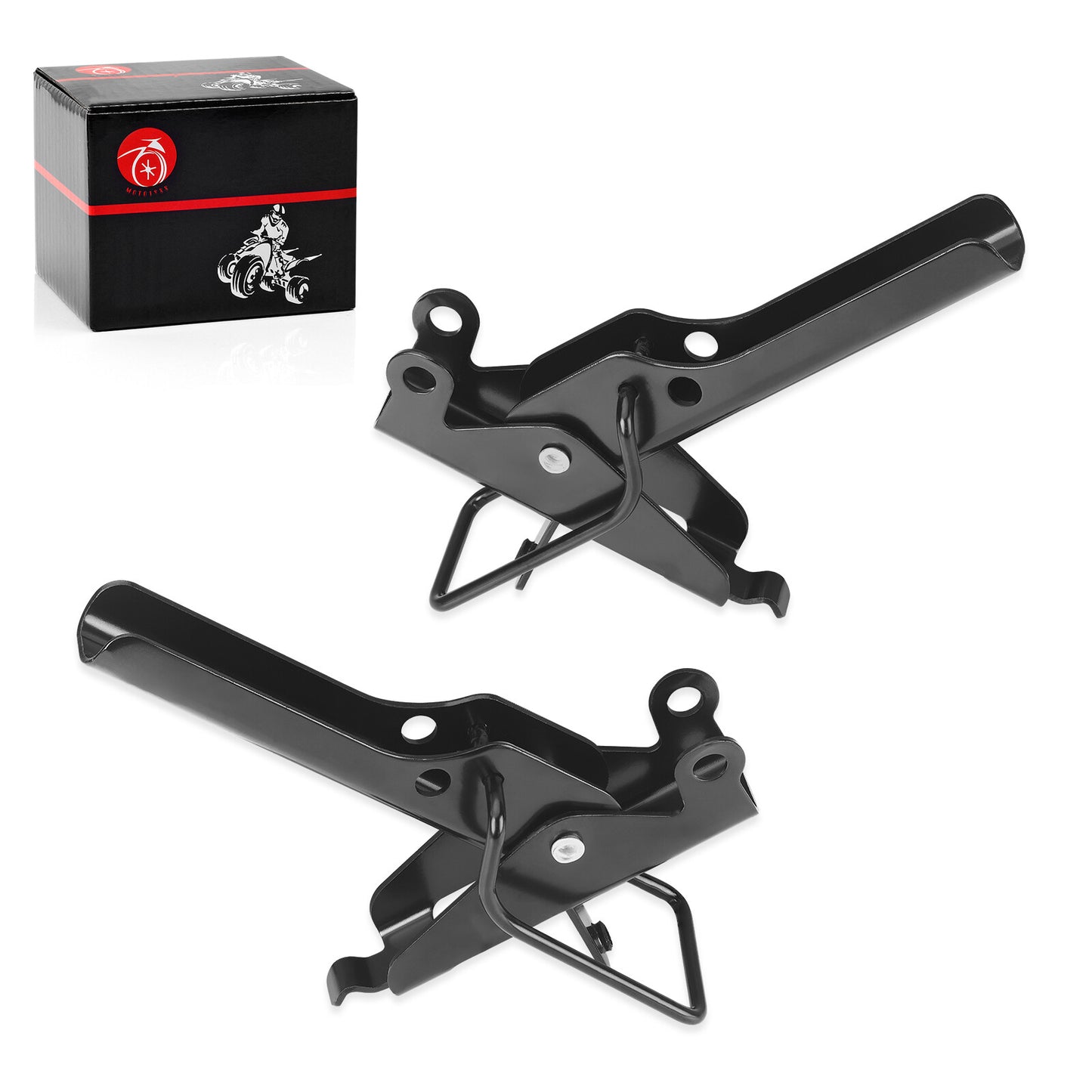 Set of 2 Tailgate Latch Assemblies for Polaris Ranger (400–800)