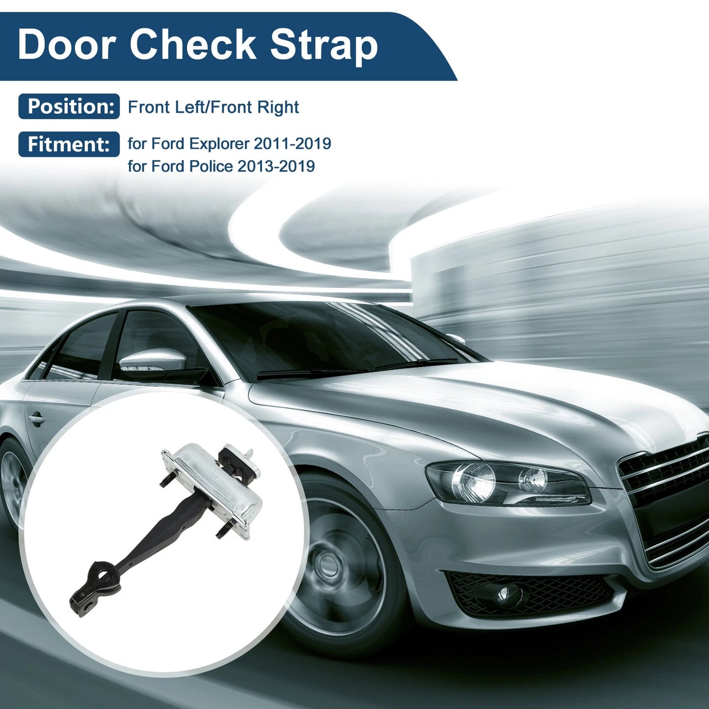 Door Check Strap for Ford Police Interceptor Utility 3.5L (2013–2019) No.BB5Z7823552A