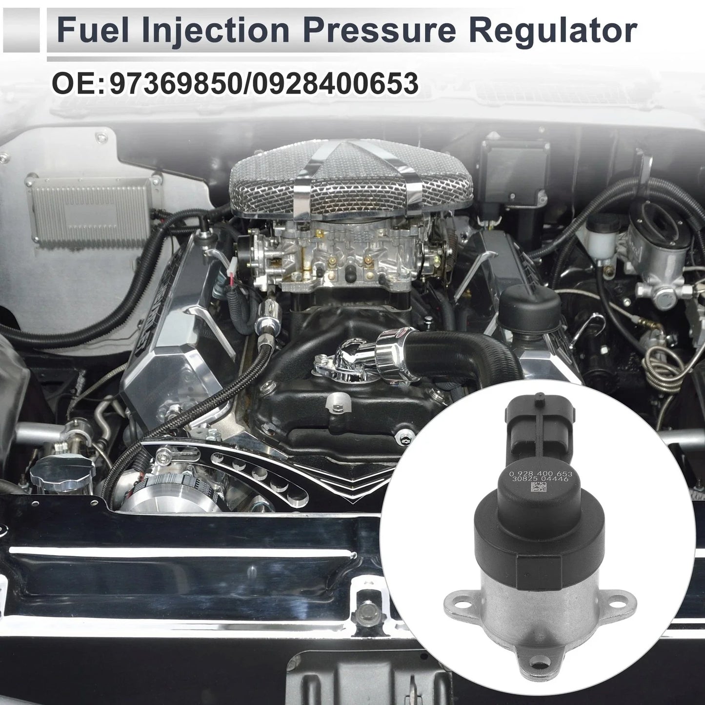 Fuel Pressure Regulator for Chevrolet Silverado 2001-2007 20-70 Psi