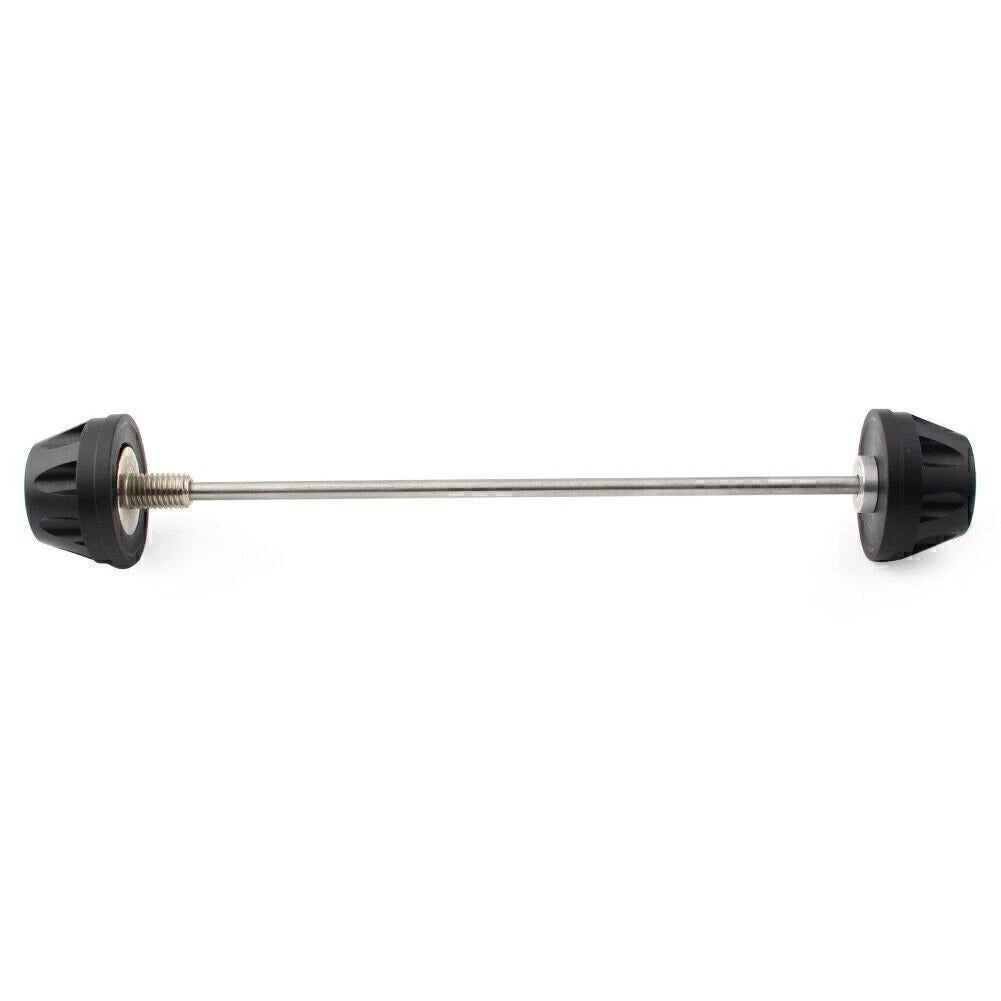 Set of 2 Black Front Wheel Sliders for BMW R1200GS LC/ADV (2013–2019) R1250GS/ADV (2019–2021)