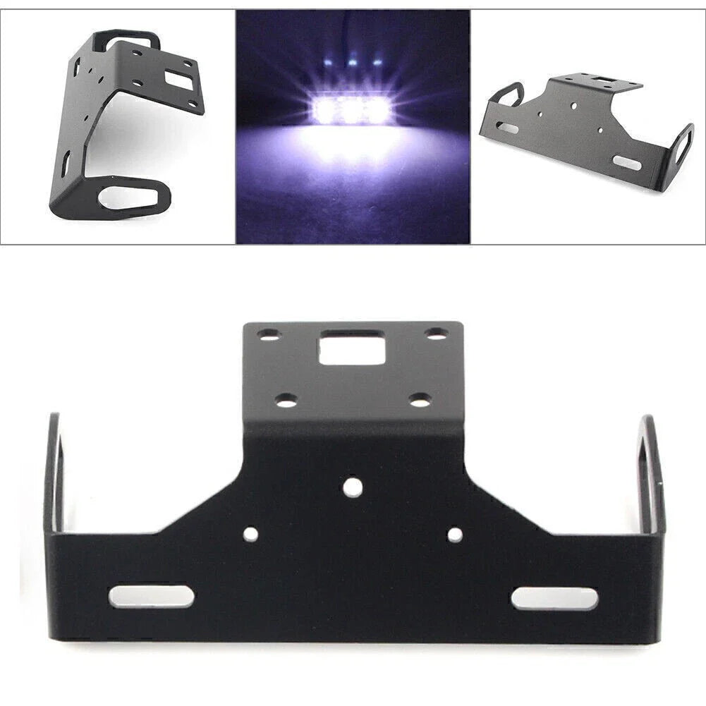 Fender Eliminator License Plate Holder Black for Kawasaki Z800 (2013-2018)