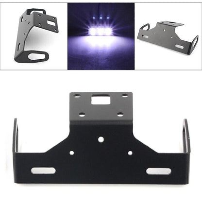 Fender Eliminator License Plate Holder Black for Kawasaki Z800 (2013-2018)