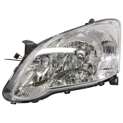 Set of 2 Chrome Headlights for Toyota Corolla (2004–2007)
