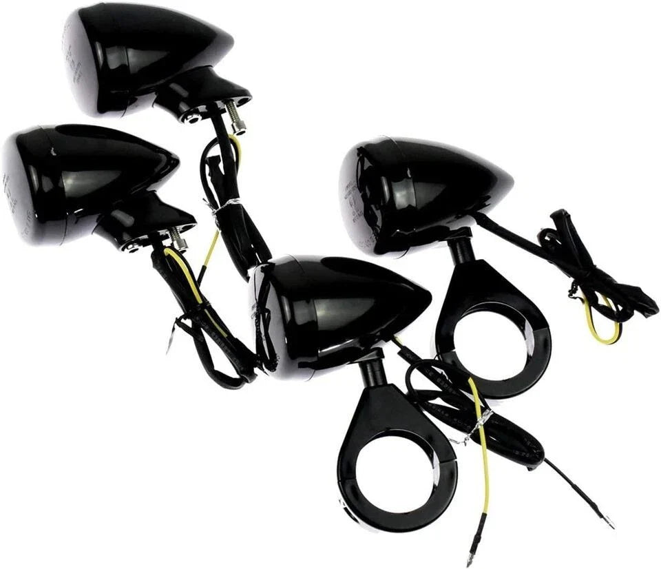 39mm LED Bullet Turn Signal Light Indicator Blinker for HARLEY