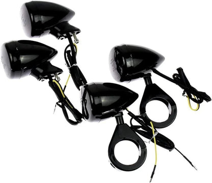 39mm LED Bullet Turn Signal Light Indicator Blinker for HARLEY