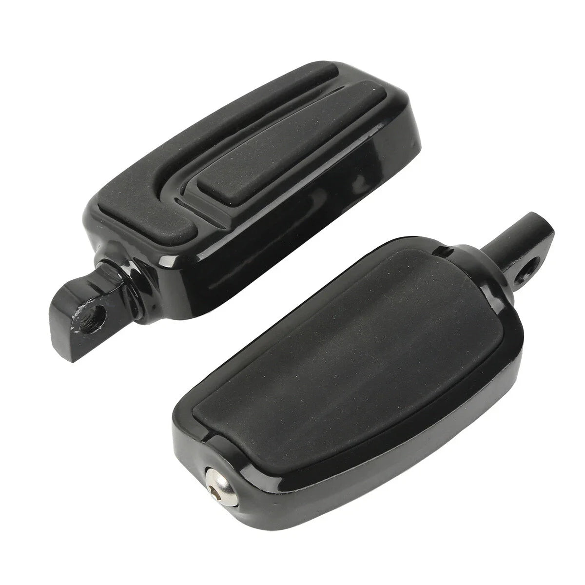 10mm Male Mount Footpegs for Harley Touring Sportster XL883 1200 (2004-2023)