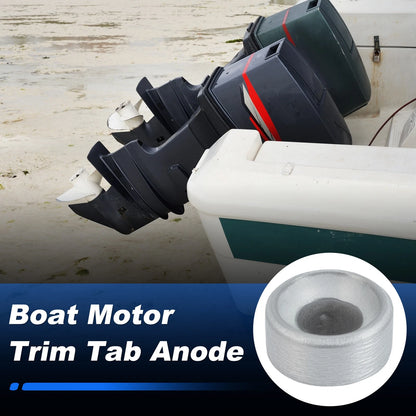 Zinc Trim Tab Anode for Yamaha Outboard Motor 75-150HP (1990–2023)