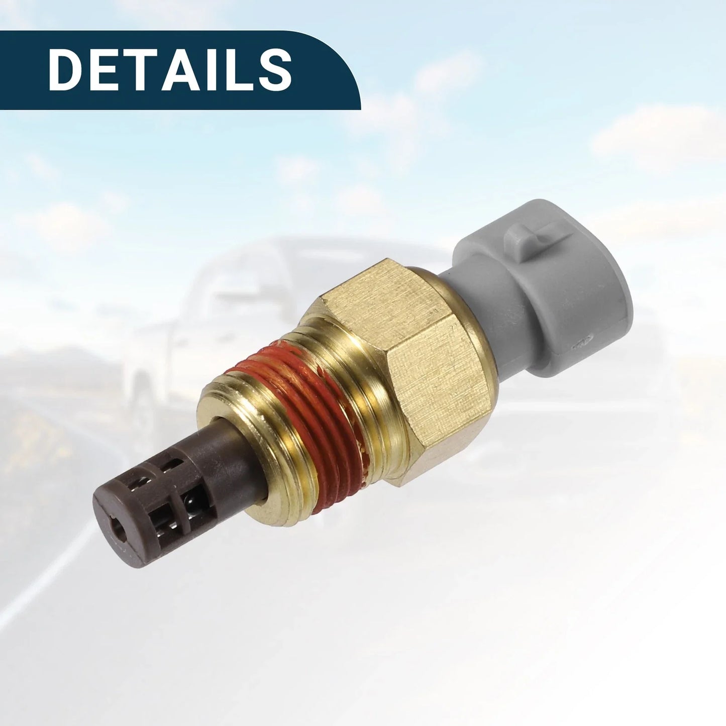 Coolant Temperature Sensor for GMC C3500 (1990-2000) 1 x Water Temp Sensor