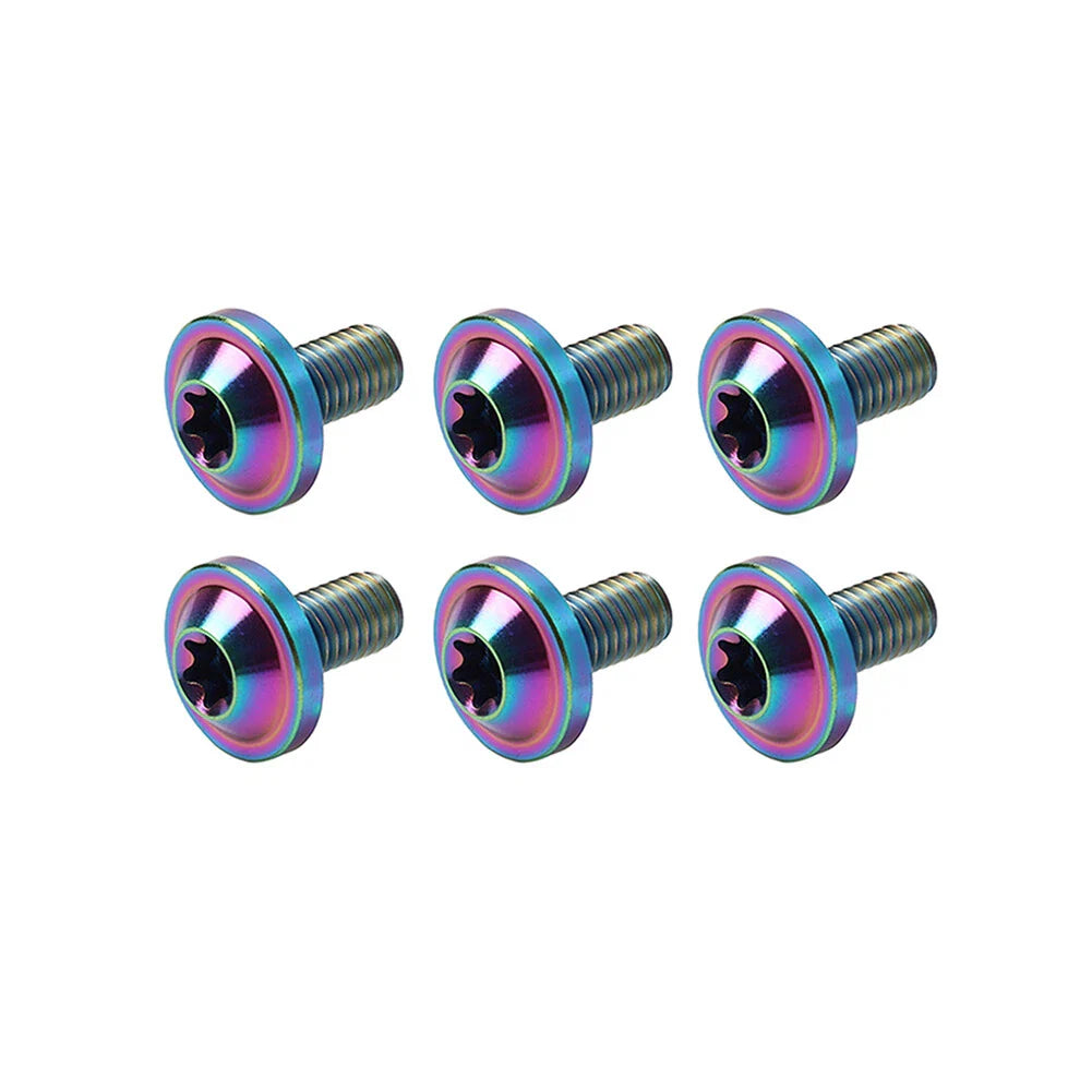 6 x M6x20mm Alloy Torx Head Screws for Motorcycle Bike