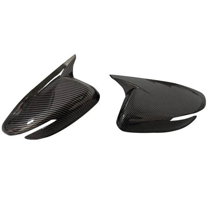Carbon Fiber Look Rearview Side Mirror Covers for Kia Forte K3 (2013-2018)