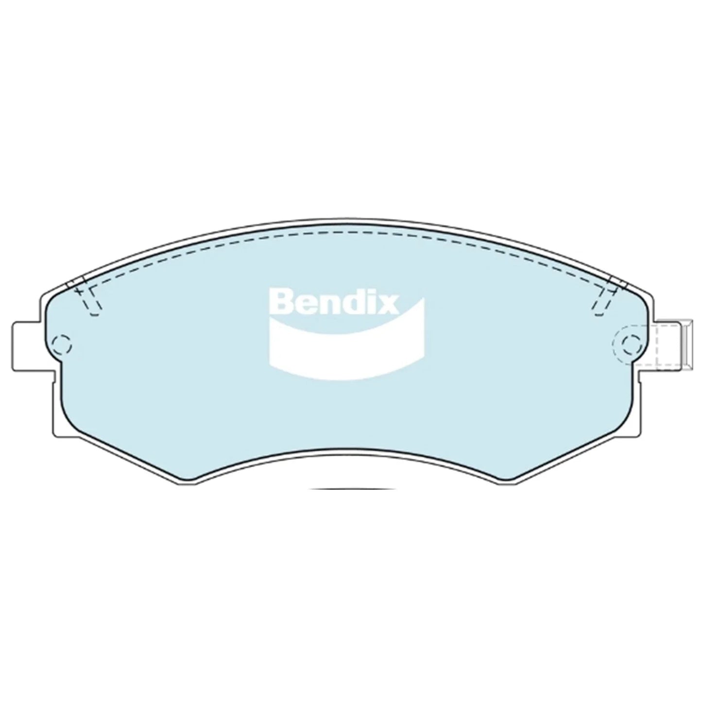Front Disc Brake Pads Set 2.5L for Kia Optima (2001 - 2002)