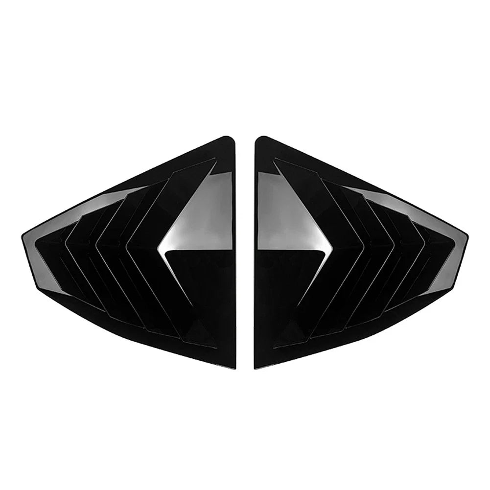 Glossy Black Rear Window Louver Cover Trim for Subaru WRX STI (2022-2025)